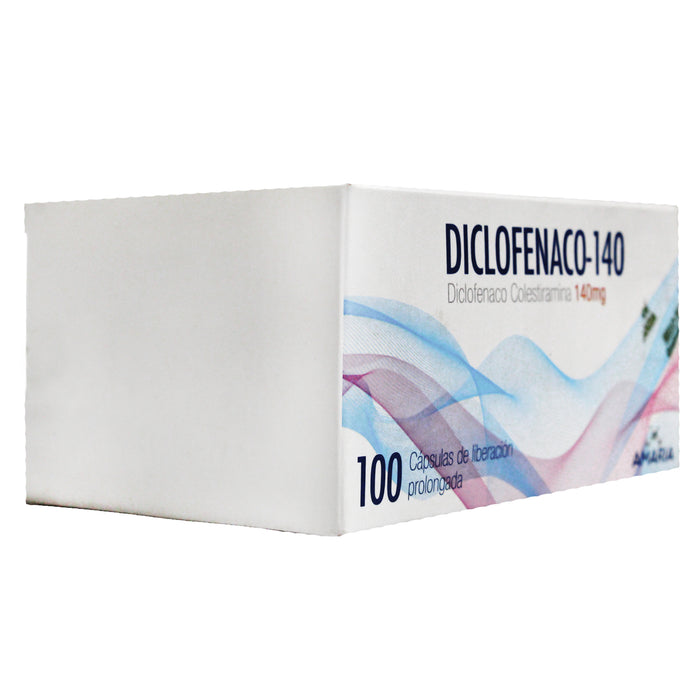 Diclofenaco Farmacorp 140Mg X 100 Cap Lib Prol