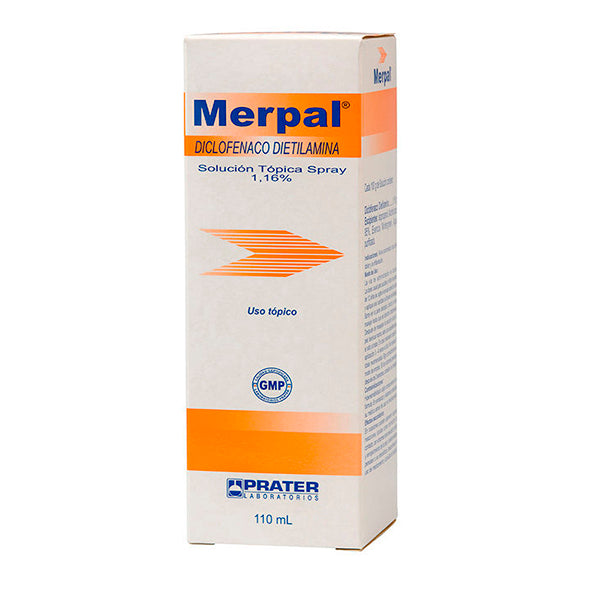 Merpal Diclofenaco 1.16% Spray X 110Ml