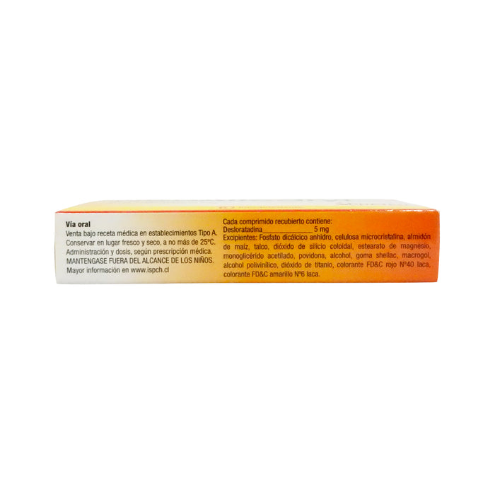 Neo-Alledryl 5Mg X 30 Comp Desloratadina