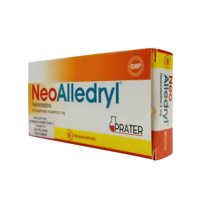 Neo-Alledryl 5Mg X 30 Comp Desloratadina