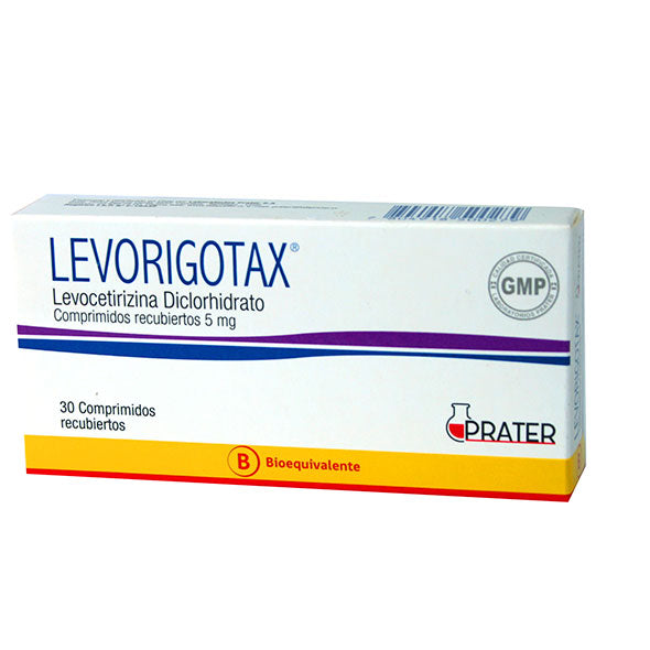 Levorigotax Levocetirizina 5Mg X Tableta
