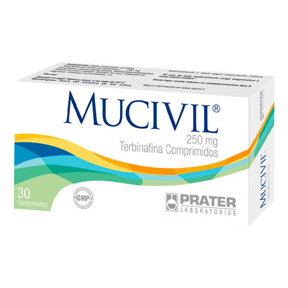 Mucivil Terbinafina 250Mg X Tableta
