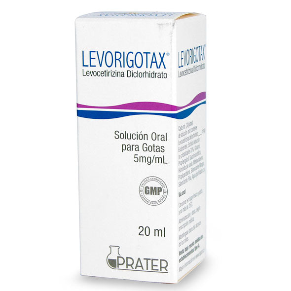 Levorigotax Levocetirizina 5Mg Ml Gotas X 20Ml
