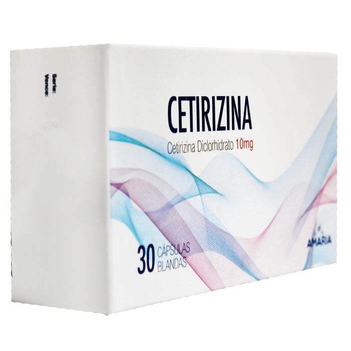 Cetirizina Farmacorp 10Mg X Capsula Blanda
