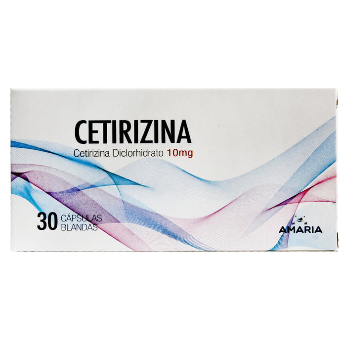 Cetirizina Farmacorp 10Mg X Capsula Blanda