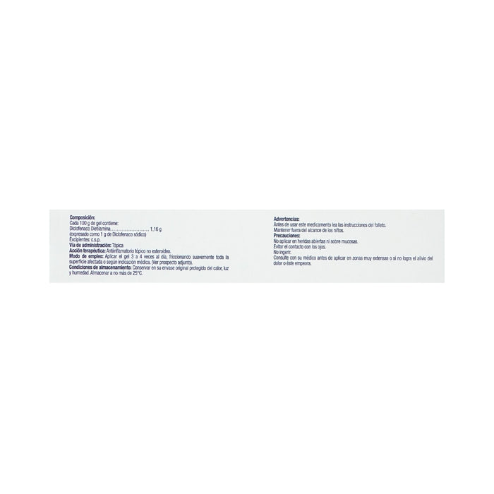 Diclofenaco 1.16% Amaria Gel X 30G