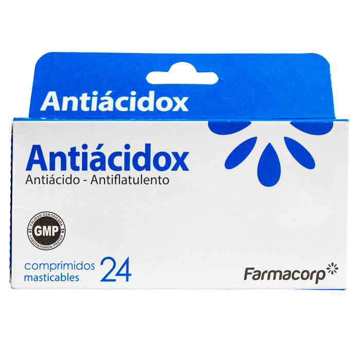 Antiacidox Farmacorp X Tableta