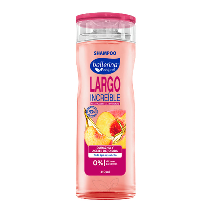 Acondicionador Ballerina Largo Increíble Durazno X 410Ml