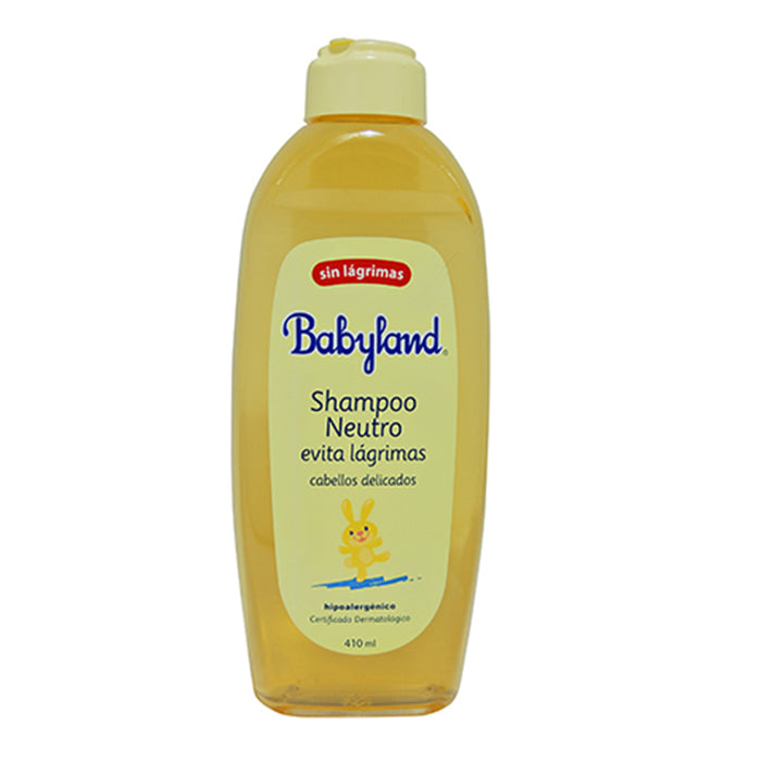 Babyland Shampoo Neutro Evita Lagrimas X 410Ml