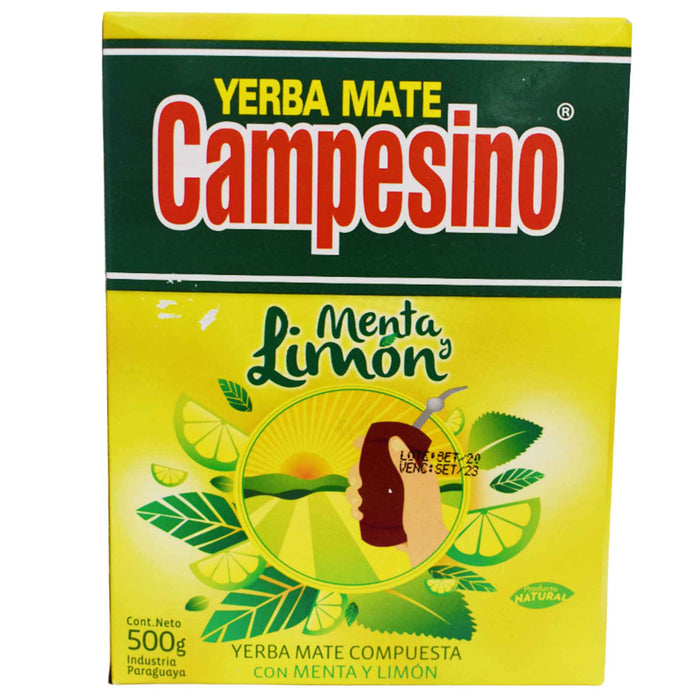 Yerba Mate Campesino Menta Limon X 500G