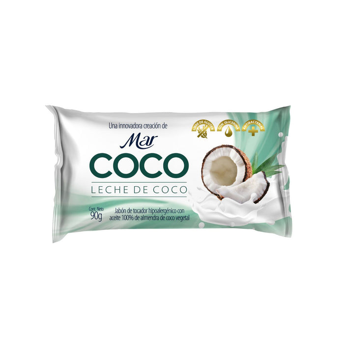 Jabón De Tocador Mar Coco Leche De Coco X 90G