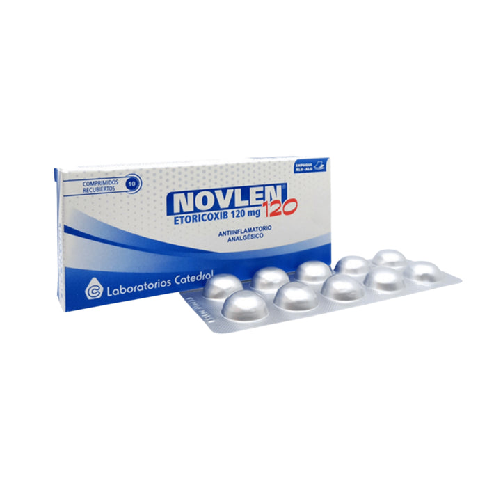 Novlen Etoricoxib 120Mg X Comprimido