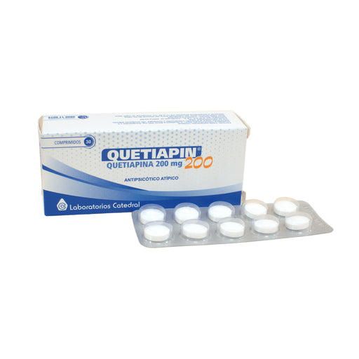Quetiapin Quetiapina 200 Mg X Comprimido