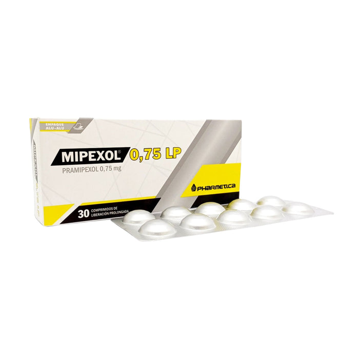 Mipexol Lp Pramipexol 0.75Mg X Comprimido Liberación Prolongada