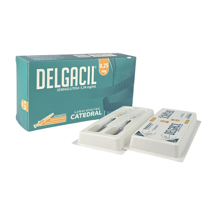 Delgacil Semaglutida 0.25Mg Sc Frio X Jeringa Prellenada