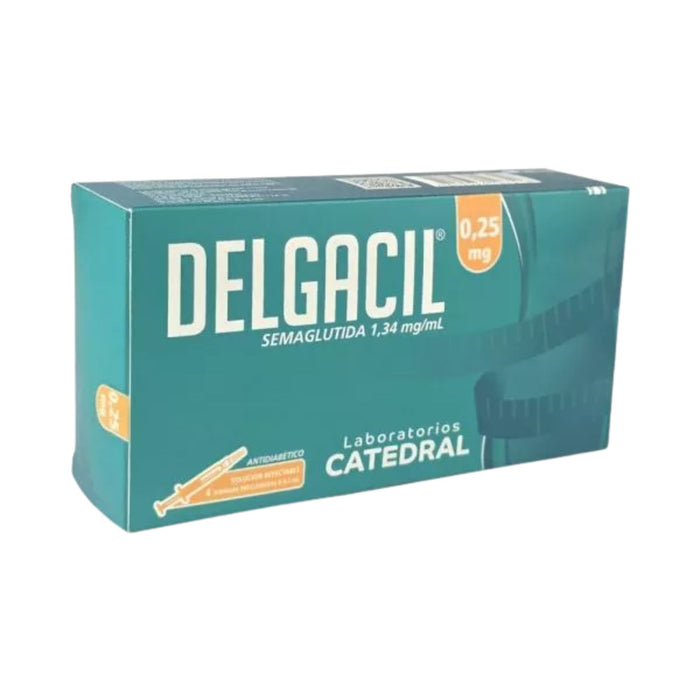 Delgacil Semaglutida 0.25Mg Sc Frio X Jeringa Prellenada