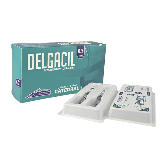Delgacil Semaglutida 0.5Mg Sc Frio X Jeringa Prellenada