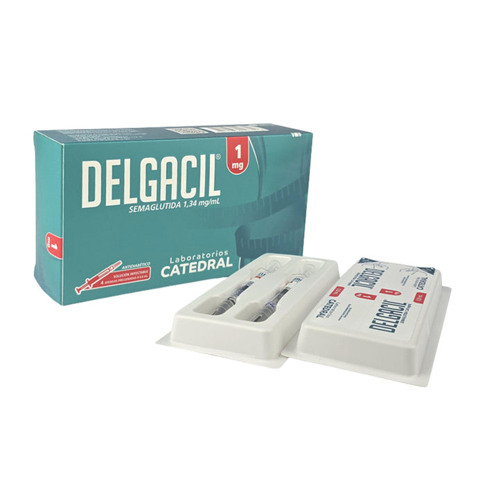 Delgacil Semaglutida 1Mg Sc Frio X Jeringa Prellenada