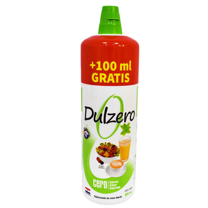Dulzero Stevia X 600Ml