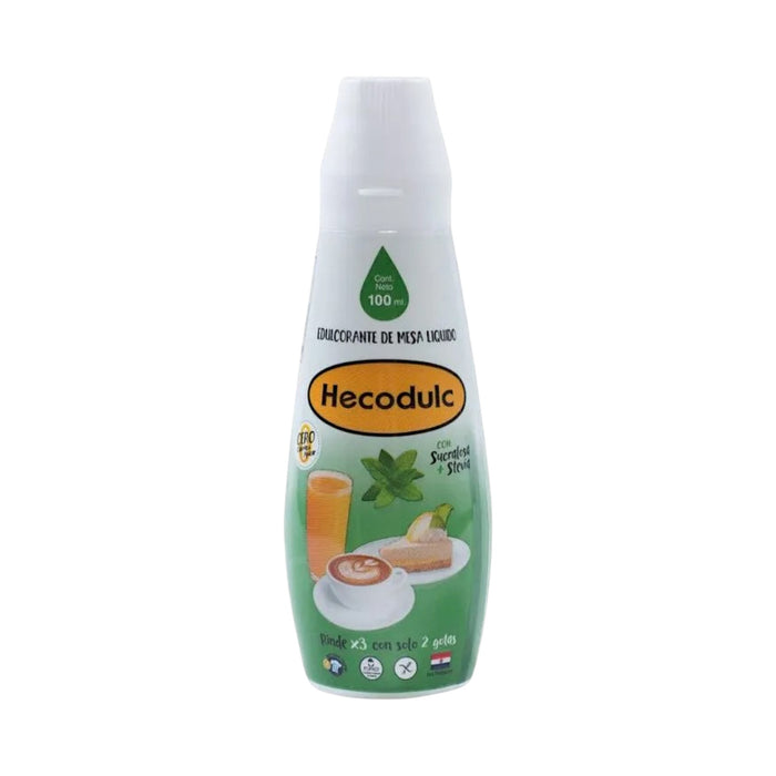 Edulcorante Liquida Hecodulc Sucralosa + Stevia X 100Ml