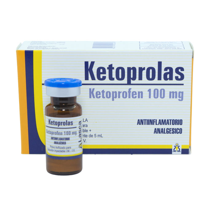 Ketoprolas Ketoprofeno 100Mg Im-Iv X Ampolla