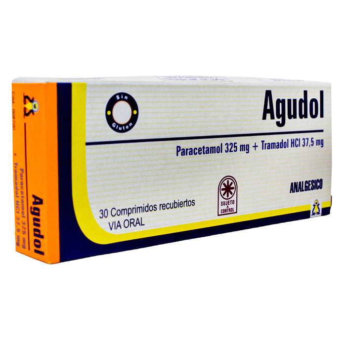 Agudol Nf X 30 Comp Paracetamol Tramadol