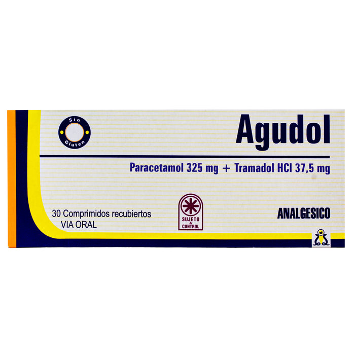 Agudol Nf X 30 Comp Paracetamol Tramadol