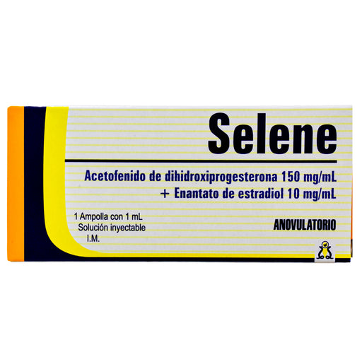 Selene Dihidroxiprogesterona / Estradiol Im 1 Ampolla X 1 Ml