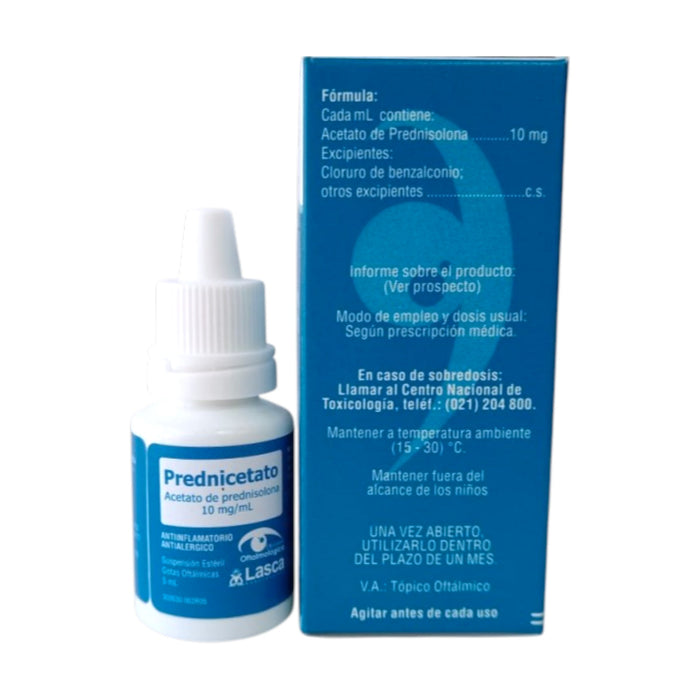 Prednicetato Prednisolona 10Mg/Ml Colirio X 5Ml