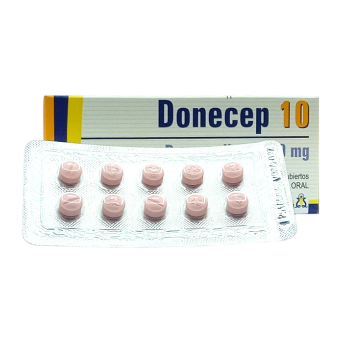 Donecep 10Mg Donepecilo X Comprimido