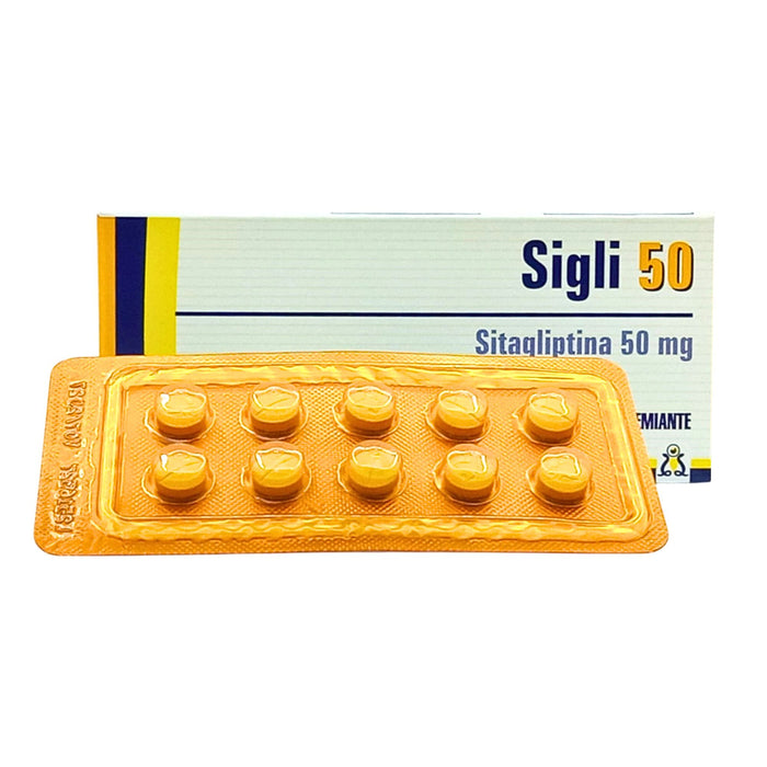 Sigli 50Mg Sitagliptina X Comprimido