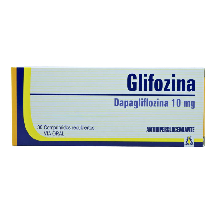 Glifozina Dapagliflozina 10Mg X Comprimido