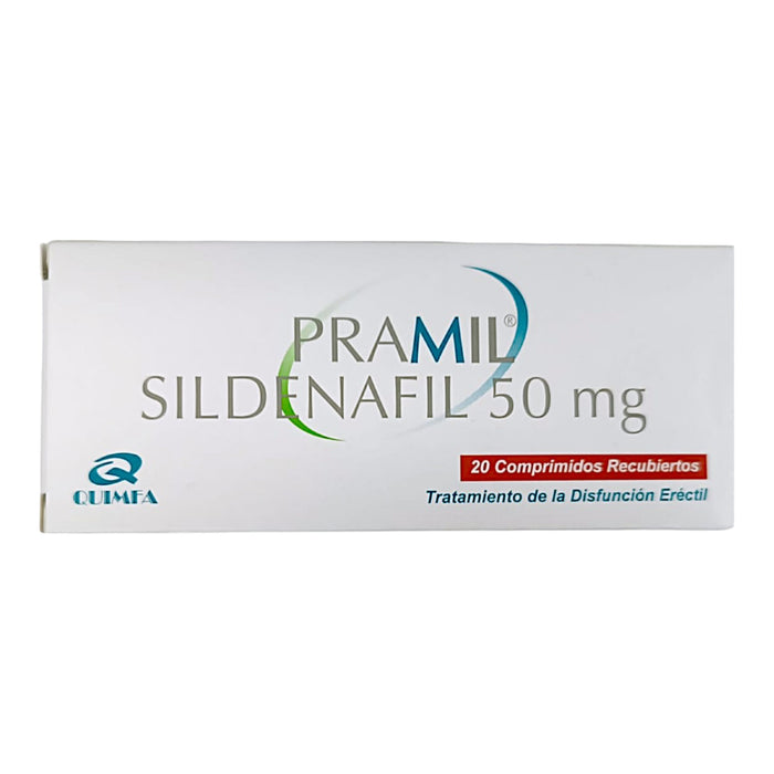 Pramil Sildenafil Citrato 50Mg Masticable X Comprimido