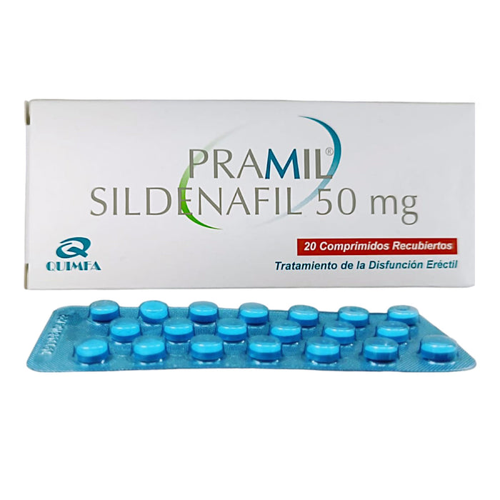 Pramil Sildenafil Citrato 50Mg Masticable X Comprimido