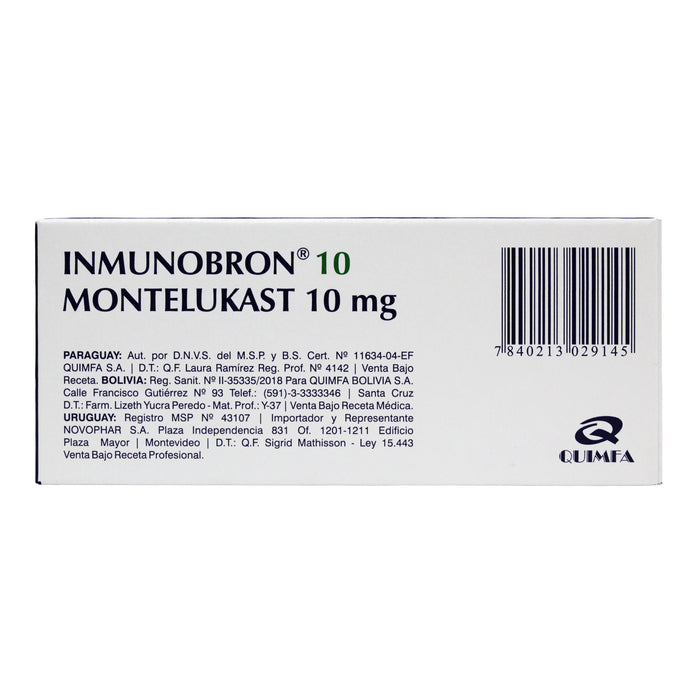 Inmunobron 10Mg Montelukast X Tableta