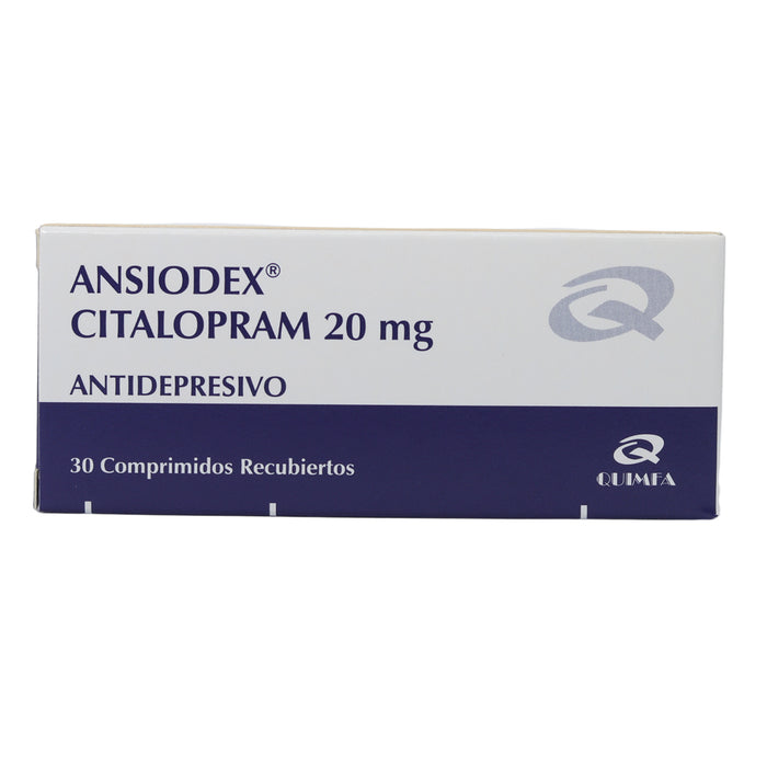 Ansiodex Citalopram 20Mg X Tableta