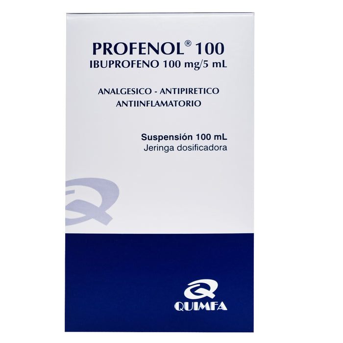 Profenol 100Mg 5Ml Susp X 100Ml Ibuprofeno