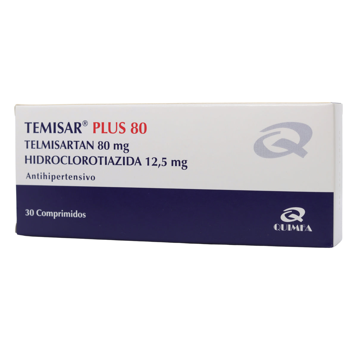 Temisar Plus 80Mg Telmisartan 40Mg Y Hidroclorotiazida 12.5Mg X Tablet ...
