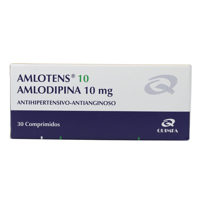 Amlotens 10Mg Amlodipina X Tableta