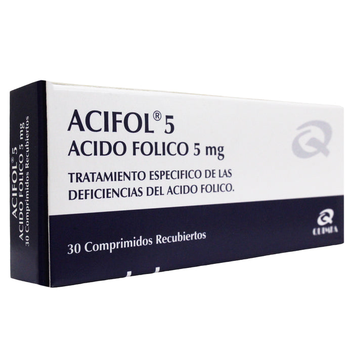 Acifol 5Mg Acido Folico X Tableta