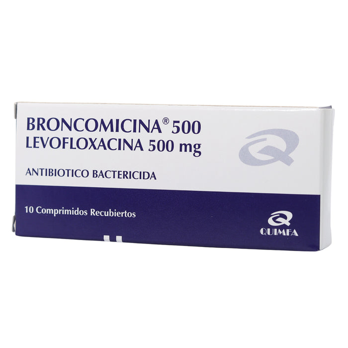 Broncomicina Levofloxacino 500Mg X Tableta