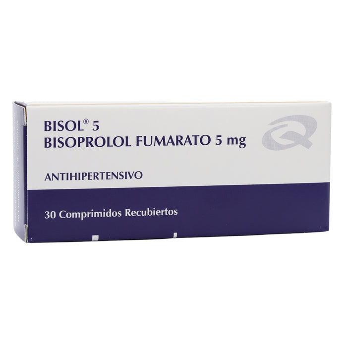 Bisol 5Mg Bisoprolol Fumarato X Tableta
