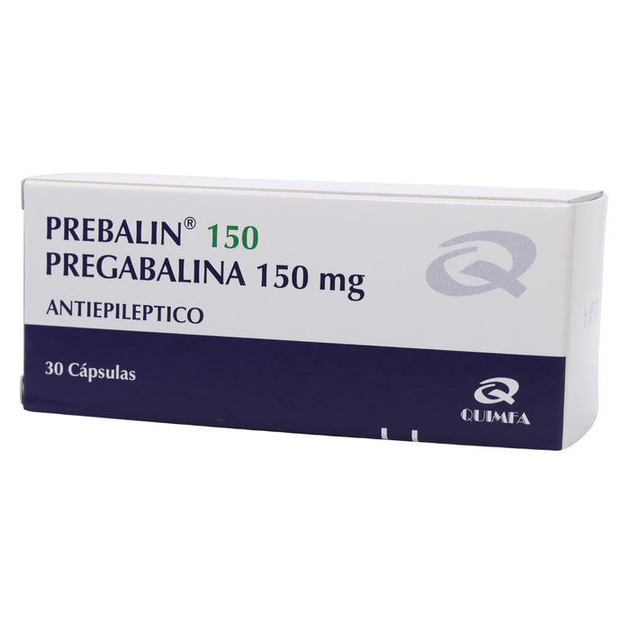 Prebalin 150Mg Pregabalina X Capsula