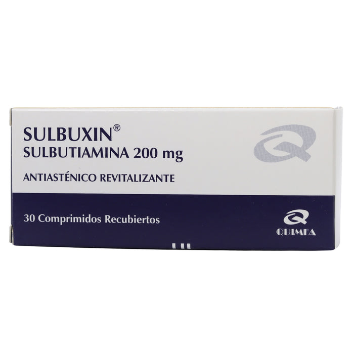 Sulbuxin Sulbutiamina 200Mg X Comprimido