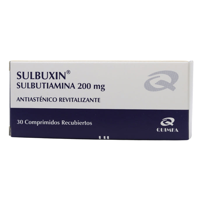 Sulbuxin Sulbutiamina 200Mg X Comprimido