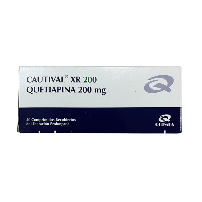 Cautival Xr Quetiapina 200Mg X Comprimido Liberación Prolongada