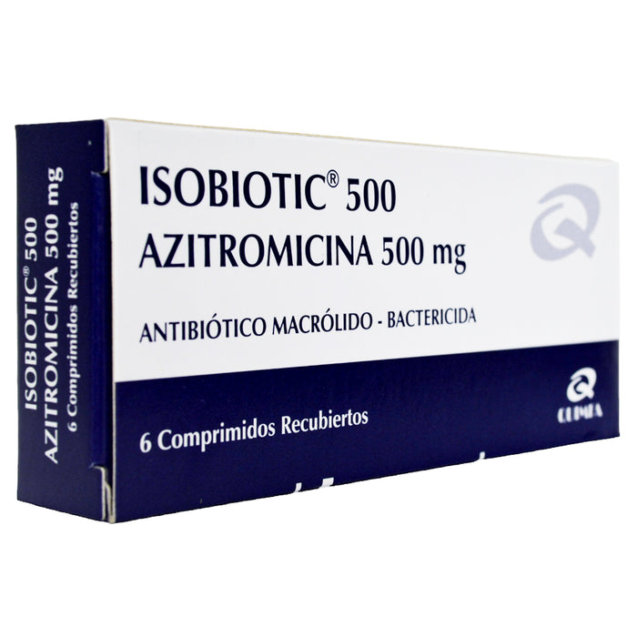 Isobiotic Azitromicina 500Mg X Tableta