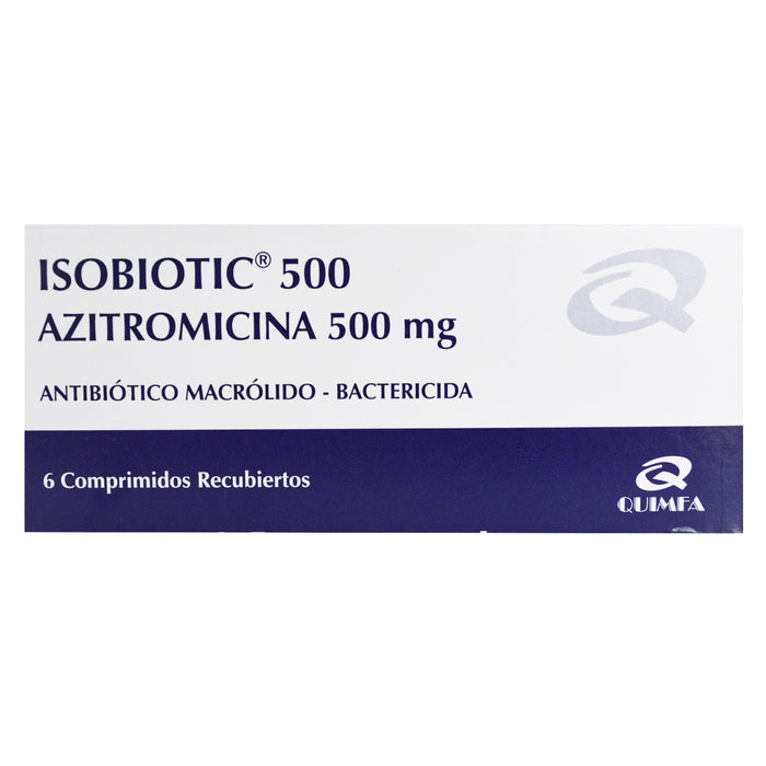 Isobiotic Azitromicina 500Mg X Tableta