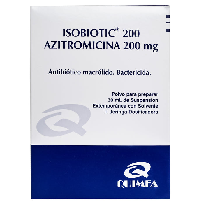 Isobiotic 200Mg Susp X 30Ml Azitromicina