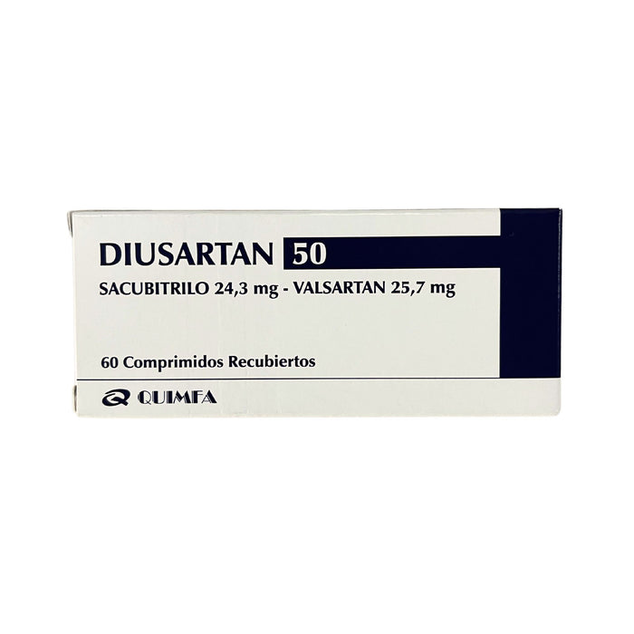 Diusartan 50 Sacubitrilo / Valsartan X Comprimido